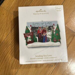 Hallmark sending you love ornaments 2012